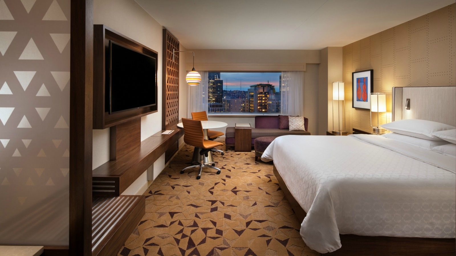 Downtown Seattle Hotels Sheraton Hotel Sheraton Club Rooms